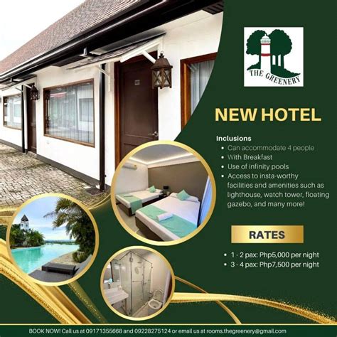 greenery bulacan overnight rates|Accomodations – The Greenery.